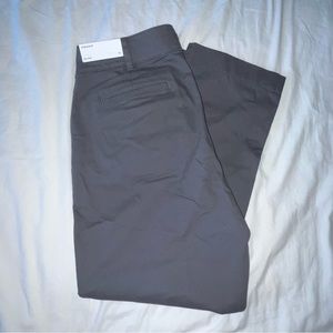 Loft Women’s Straight Leg & Mid Rise Grey Pants Size 10